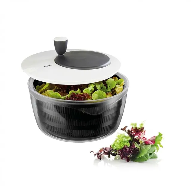 gefu-rotare-28170-essoreuse-salade-3-l-avec-manivelle-tamis-et-bec-verseur-3-pi- image 1