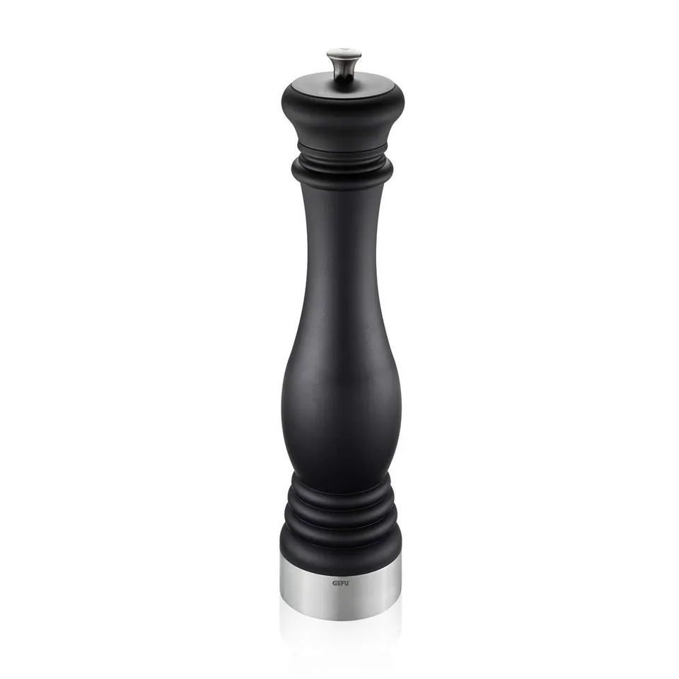 gefu-34635-flavio-moulin-sel-et-poivre-33-cm-avec-broyeur-c-ramique-r-glable-noi image 1