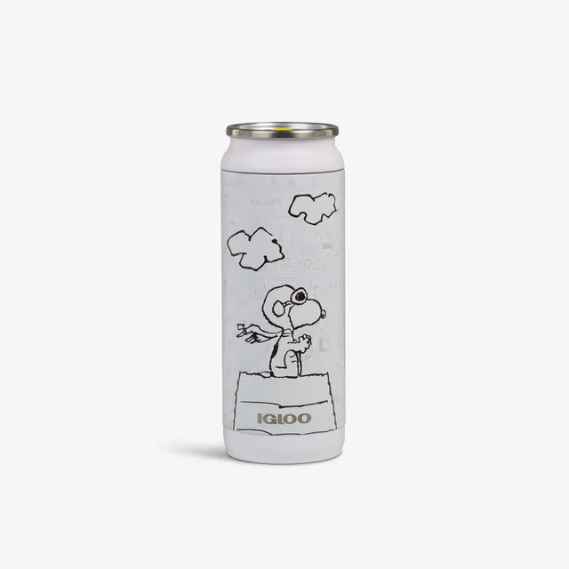 igloo-peanuts-75e-anniversaire-canette-isotherme-en-acier-inoxydable-16-oz-473-m image 1