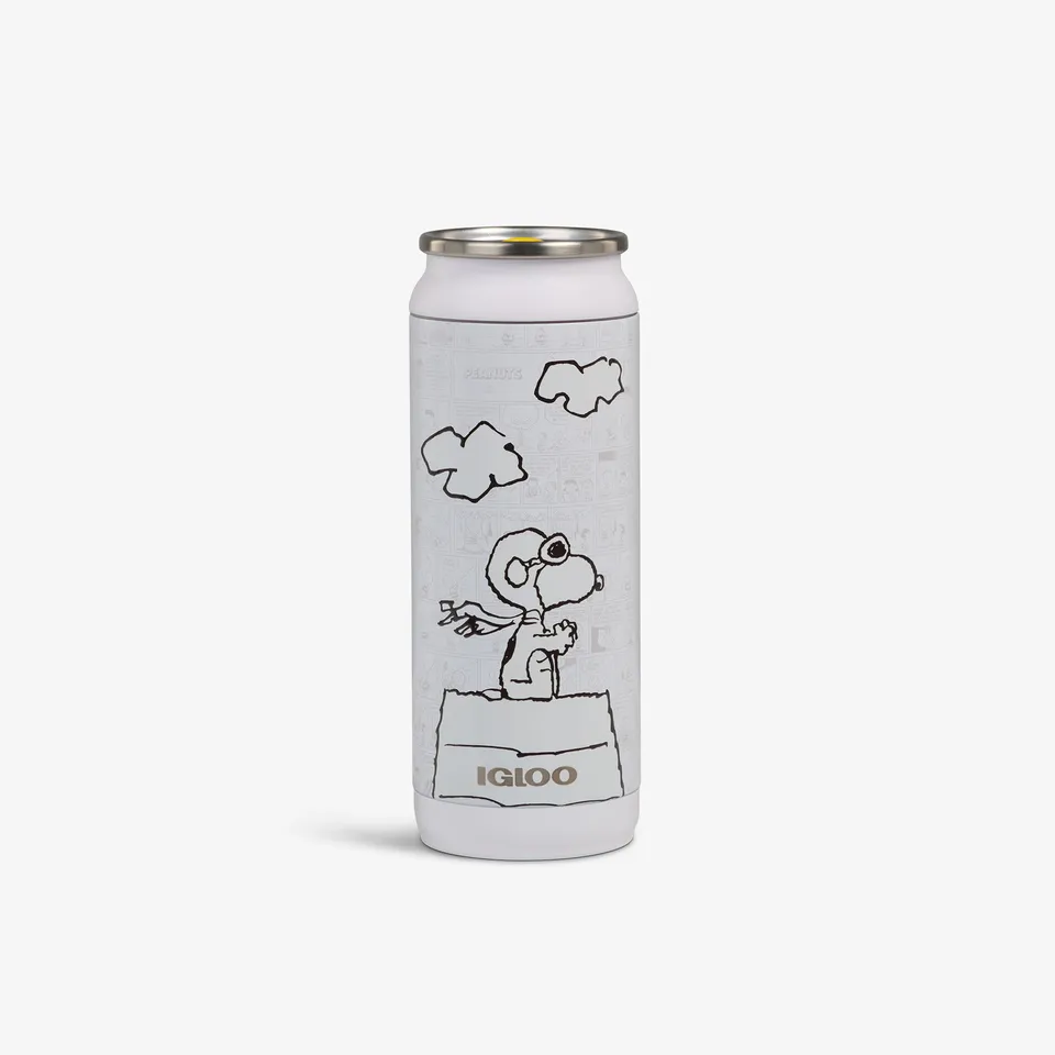 igloo-peanuts-75e-anniversaire-canette-isotherme-en-acier-inoxydable-16-oz-473-m image 1