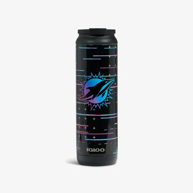 igloo-nfl-miami-dolphins-neon-flip-n-sip-gobelet-isotherme-20-oz-dition-limit-e- image 1