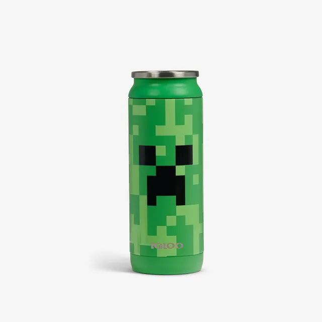 igloo-minecraft-creeper-gourde-isotherme-en-inox-16-oz-dition-sp-ciale-creeper-v image 1