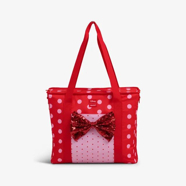 igloo-disney-minnie-mouse-polka-dots-sac-isotherme-cabas-double-compartiment-ave image 1