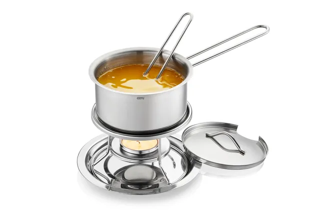 gefu-lot-de-6-chauffe-sauce-et-beurrier-caloric-en-acier-inoxydable-300-ml-avec- image 1