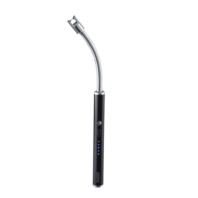 gefu-ignito-briquet-de-cuisine-lectrique-rechargeable-usb-argent-sans-flamme-ave image 1