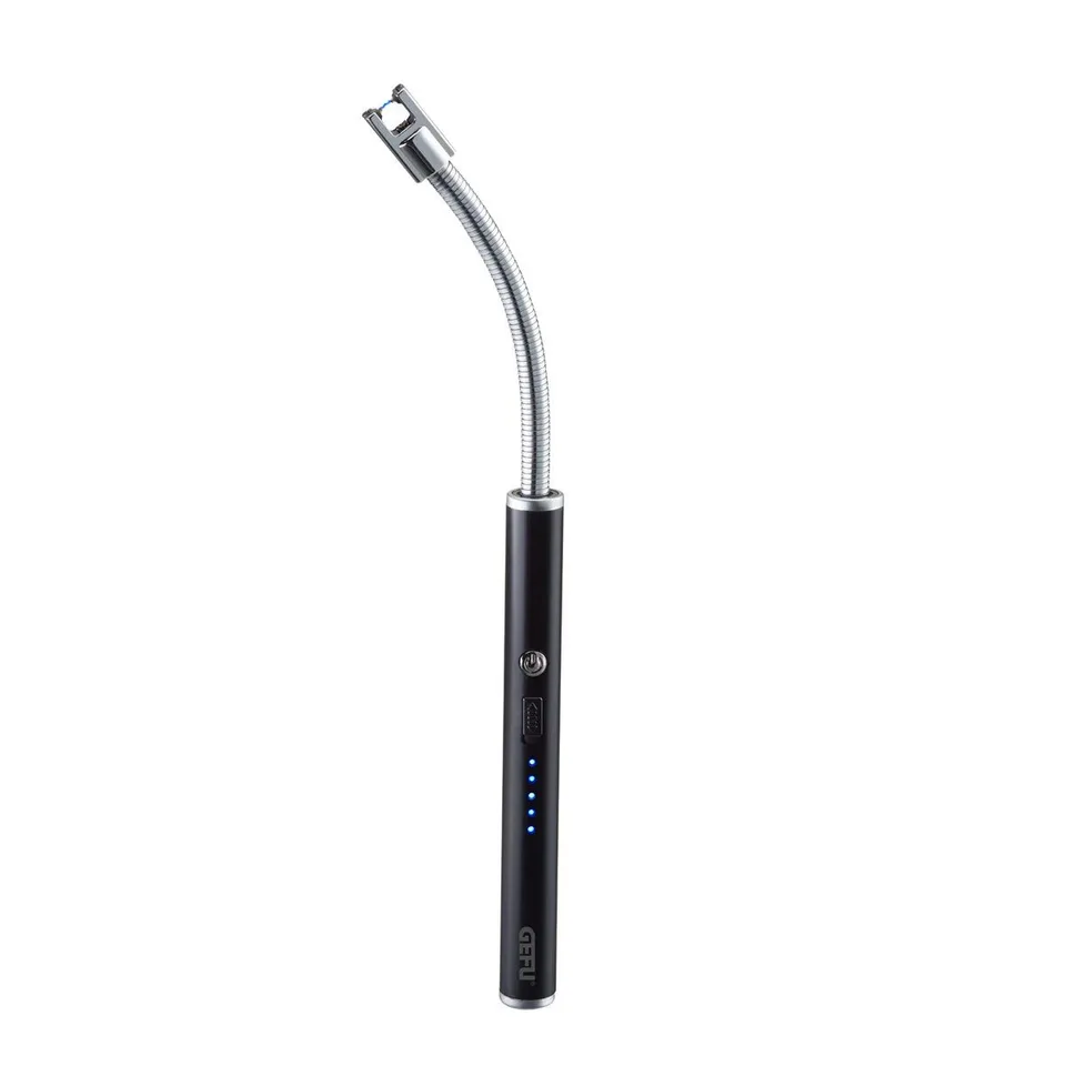 gefu-ignito-briquet-de-cuisine-lectrique-rechargeable-usb-argent-sans-flamme-ave image 1