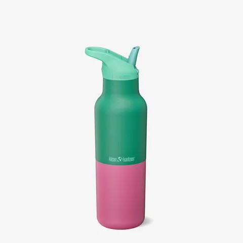 klean-kanteen-rise-classic-16oz-gourde-isotherme-avec-bouchon-flip-seal-sport-ca image 1