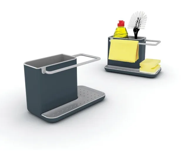joseph-joseph-caddy-85022-organiseur-d-vier-avec-gouttoir-int-gr-support-ponge-b image 1