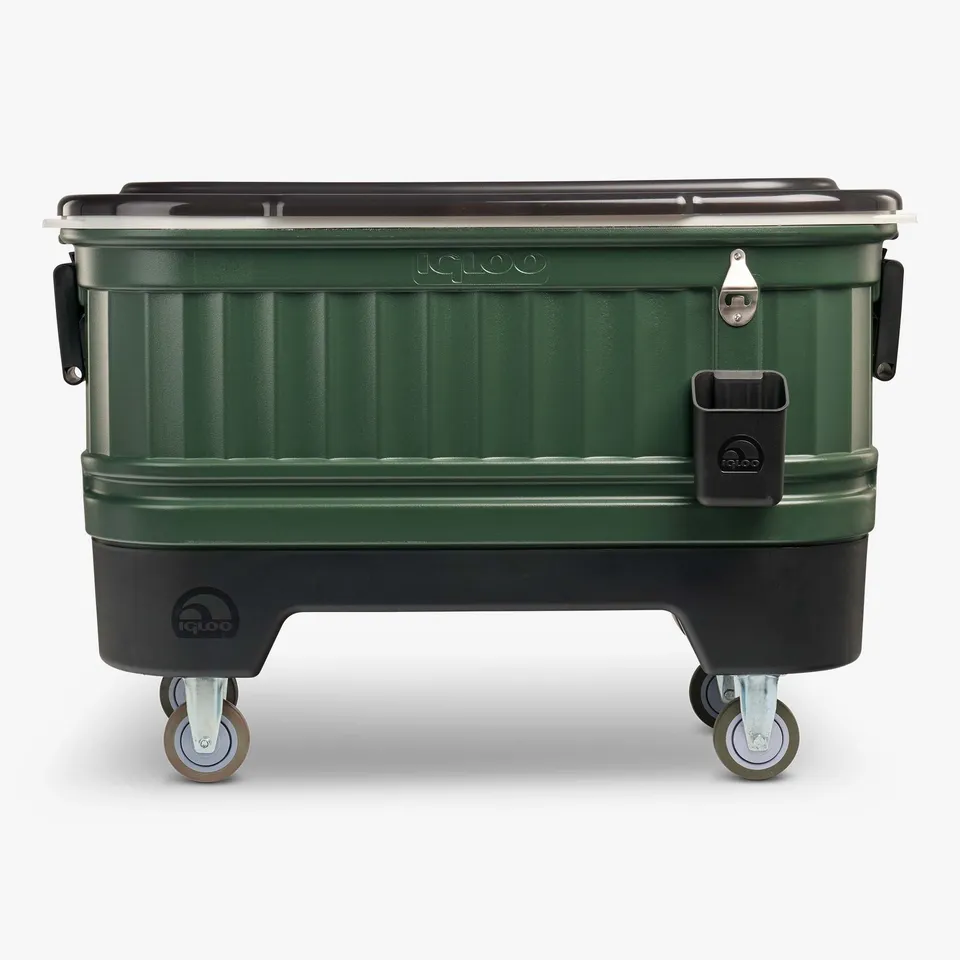igloo-party-bar-125-qt-glaci-re-bar-roulante-avec-roulettes-verrouillage-et-d-ca image 1