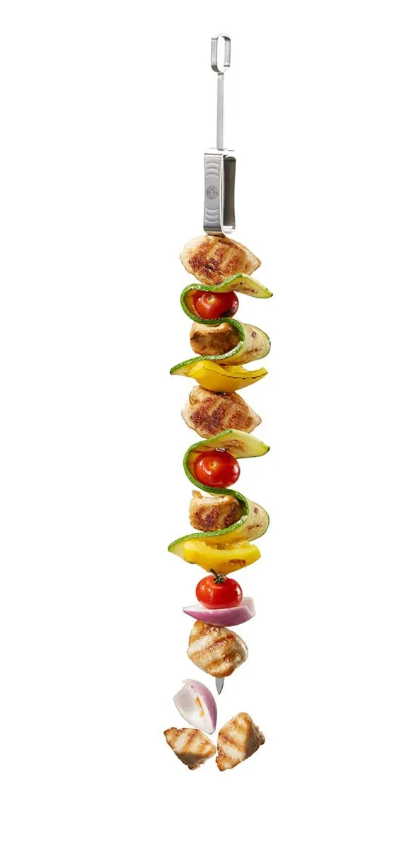gefu-ge89260-set-de-5-brochettes-barbecue-en-acier-inoxydable-45-cm-r-utilisable image 1