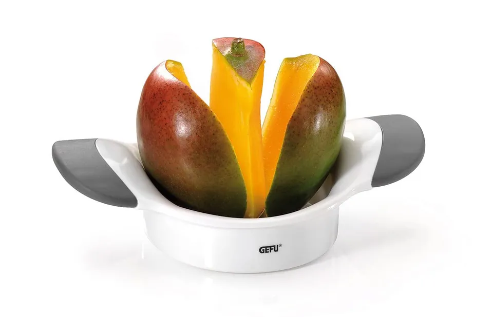 gefu-parti-coupe-mangue-blanc-d-noyauteur-et-coupeur-de-mangue-19-8-x-5-6-x-13-7 image 1