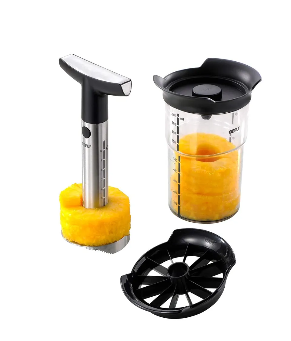 gefu-professional-plus-ge13550-coupe-ananas-en-inox-avec-r-cipient-1000-ml-et-co image 1