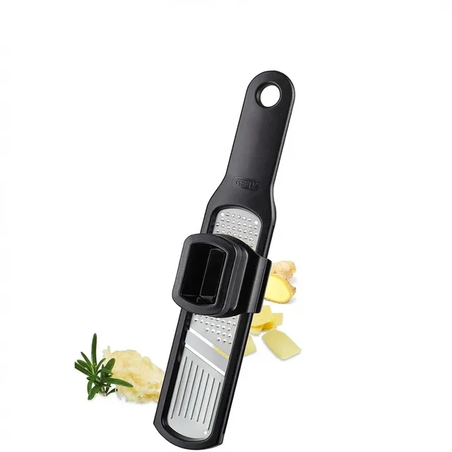 gefu-rafino-50472-coupe-ail-et-r-pe-ail-double-face-en-acier-inoxydable image 1