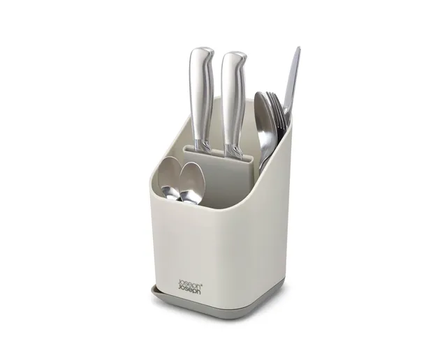 joseph-joseph-duo-gouttoir-couverts-pour-vier-avec-fente-couteaux-et-bec-verseur image 1