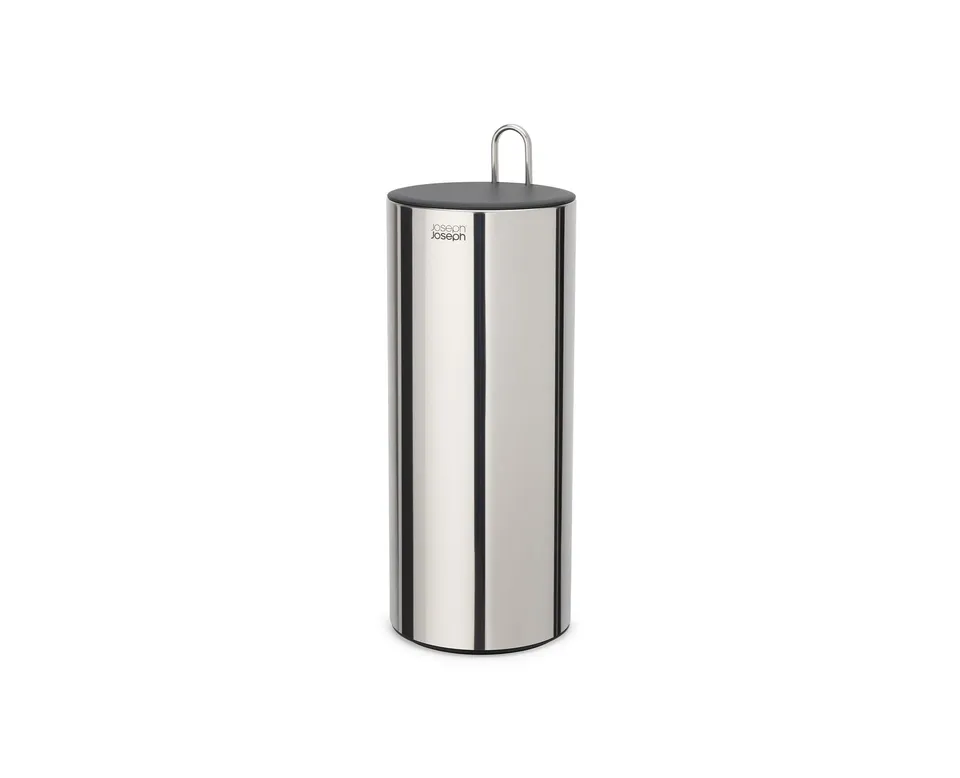 joseph-joseph-easystore-luxe-porte-rouleau-de-papier-toilette-en-acier-inoxydabl image 1