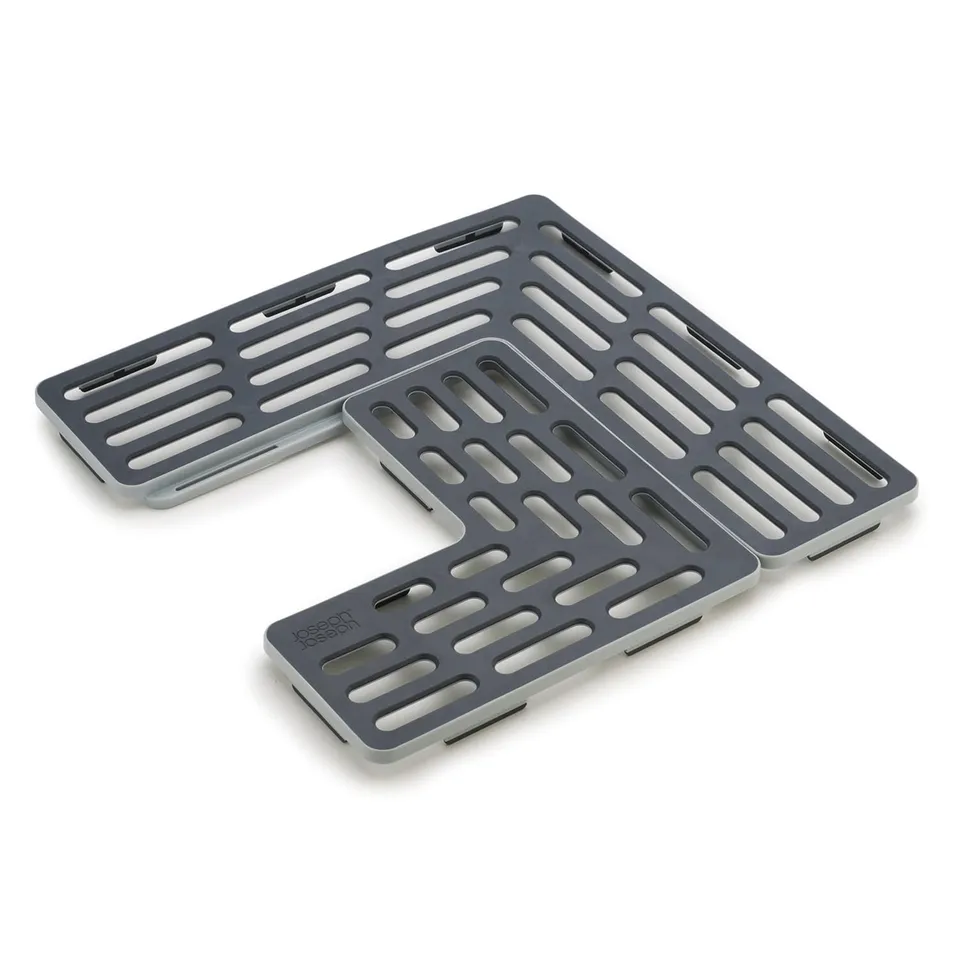 joseph-joseph-sink-saver-tapis-de-protection-r-glable-2-pi-ces-pour-vier-grille- image 1