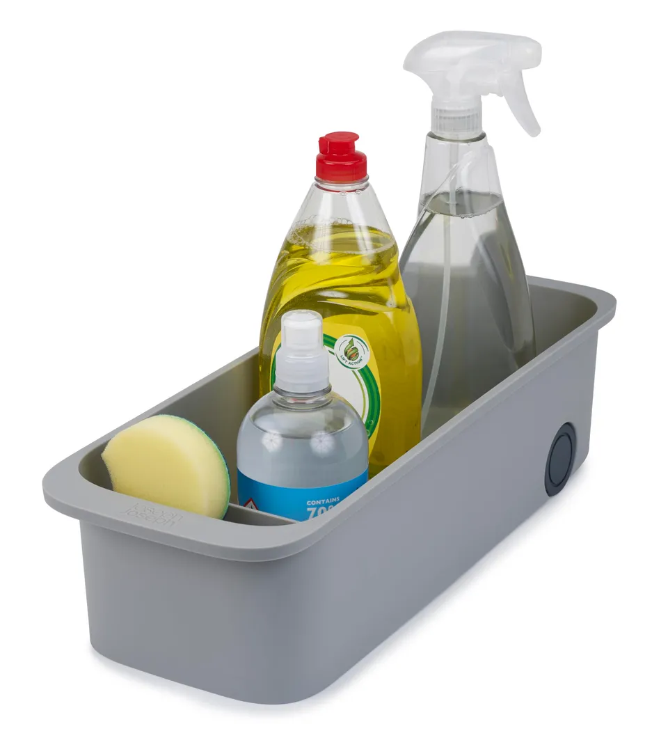 joseph-joseph-panier-de-rangement-roulant-sous-vier-avec-2-compartiments-et-roul image 1