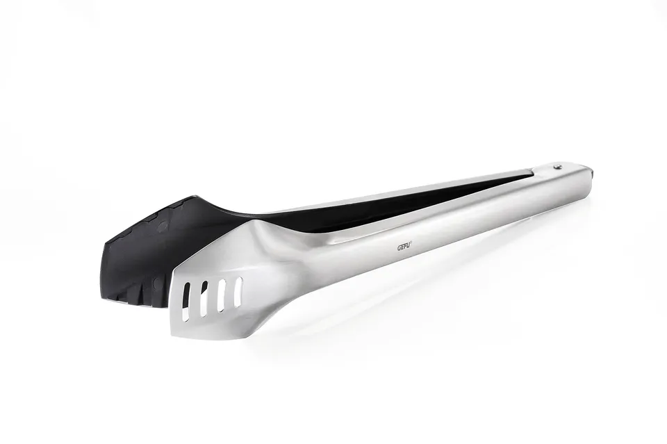 gefu-duo-pince-de-cuisine-et-barbecue-inox-35-cm-t-te-inox-nylon-antiadh-sif-sys image 1