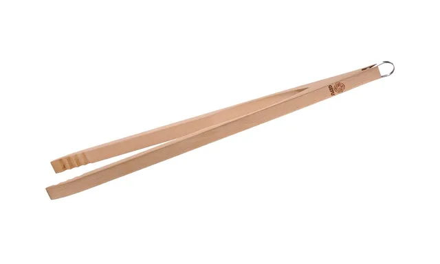 gefu-natura-ge11810-pince-barbecue-en-bois-48-cm-extra-longue-extr-mit-s-ondul-e image 1
