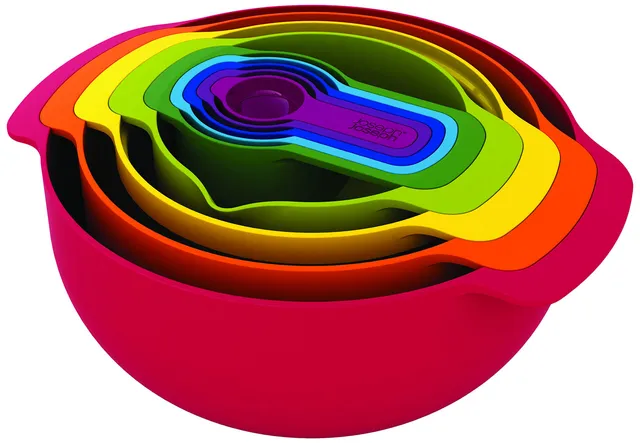 joseph-joseph-nest-9-plus-set-de-cuisine-embo-table-9-pi-ces-avec-bols-m-langeur image 1