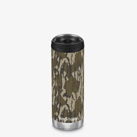 klean-kanteen-tkwide-16-oz-473-ml-gourde-isotherme-avec-caf-cap-dition-mossy-oak image 1