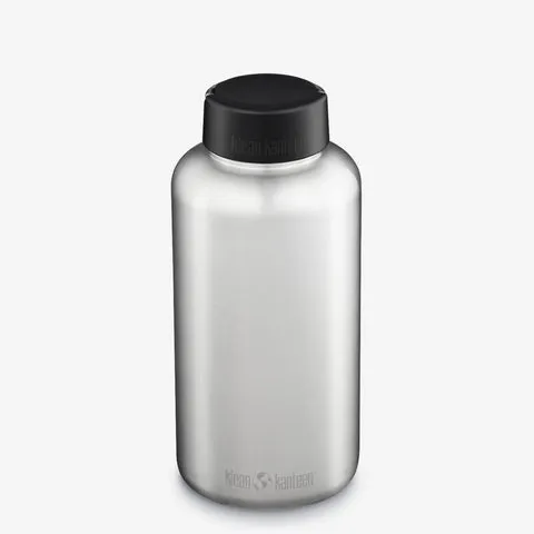 klean-kanteen-64oz-wide-loop-cap-gourde-inox-1-9-l-large-ouverture-bouchon-anse- image 1