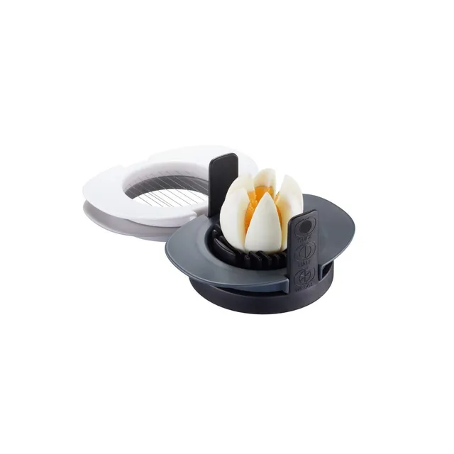 gefu-eggi-lot-de-4-coupe-ufs-empilables-pour-ufs-durs-en-rondelles-et-en-six-gar image 1