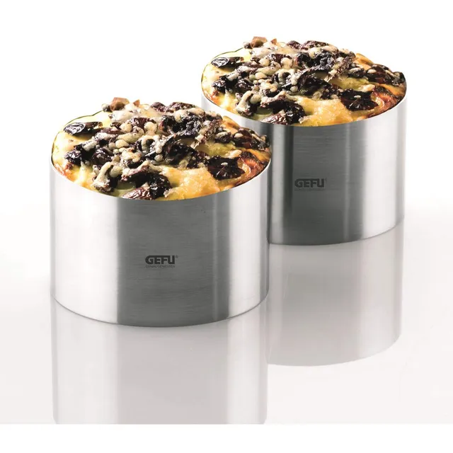 gefu-anneaux-forma-pour-desserts-et-hors-d-uvre-inox-7-cm-lot-de-2-avec-poussoir image 1