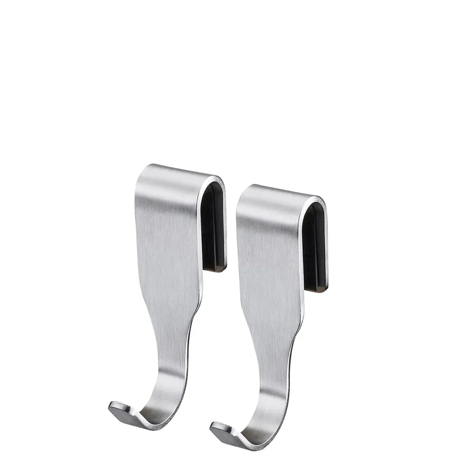 gefu-smartline-29251-lot-de-2-crochets-inox-argent-pour-barre-d-ustensiles-prime image 1