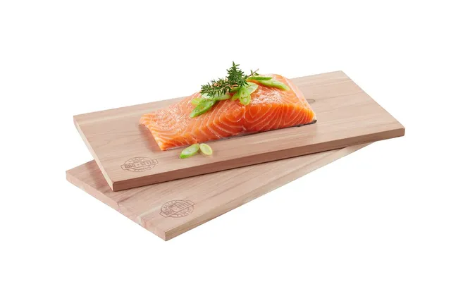 gefu-ge89289-planche-pour-fumage-en-c-dre-30-x-15-cm-lot-de-2-planches-bois-pour image 1