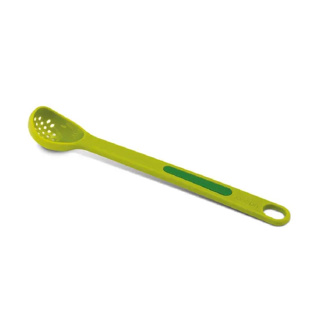 joseph-joseph-scoop-pick-cuill-re-et-fourchette-olives-2-en-1-avec-drainage-vert image 1