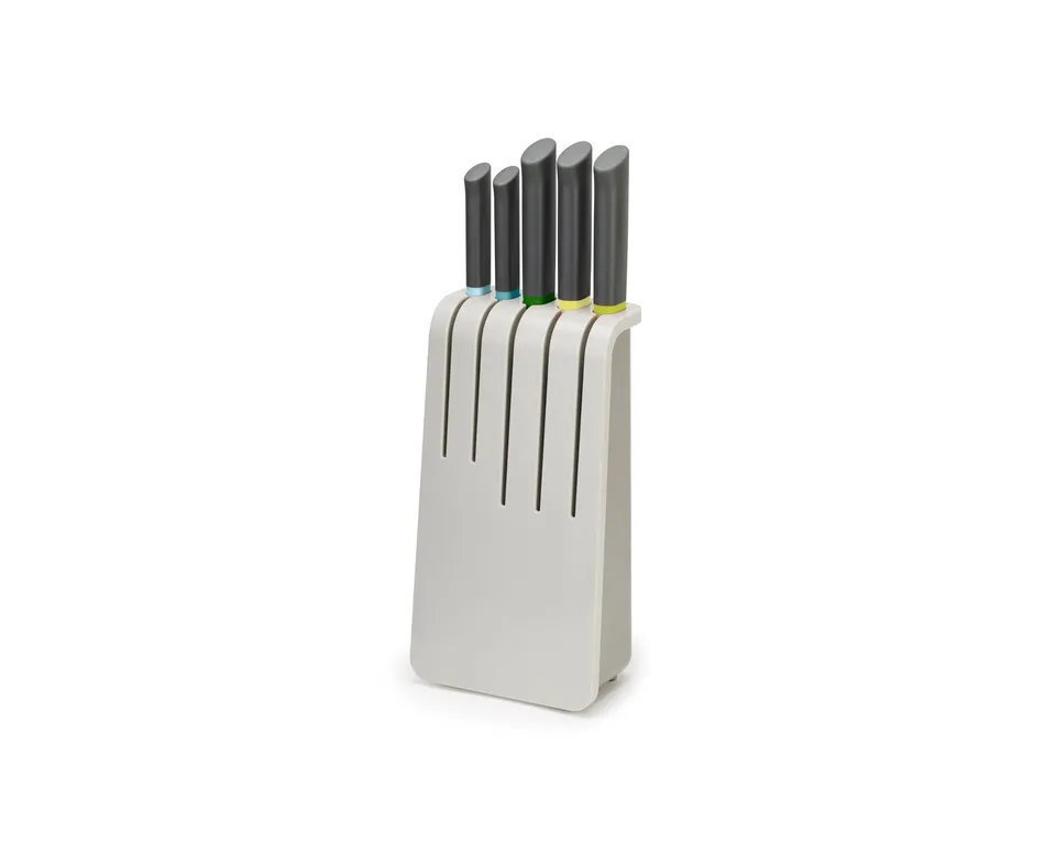 joseph-joseph-duo-bloc-de-couteaux-5-pi-ces-lames-japonaises-en-acier-inoxydable image 1