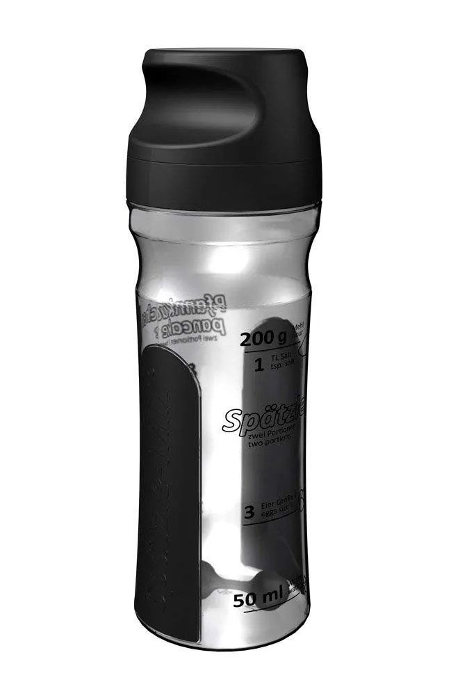 gefu-twister-shaker-p-te-pour-cr-pes-pancakes-et-sp-tzle-m-langeur-innovant-avec image 1