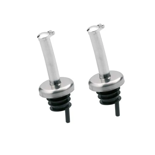 gefu-lot-de-2-verrous-huile-avec-bec-verseur-inox-compatible-tous-goulots-standa image 1
