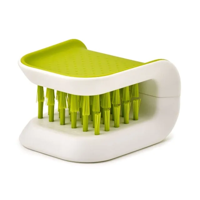 joseph-joseph-bladebrush-brosse-de-nettoyage-main-pour-couteaux-et-couverts-vert image 1