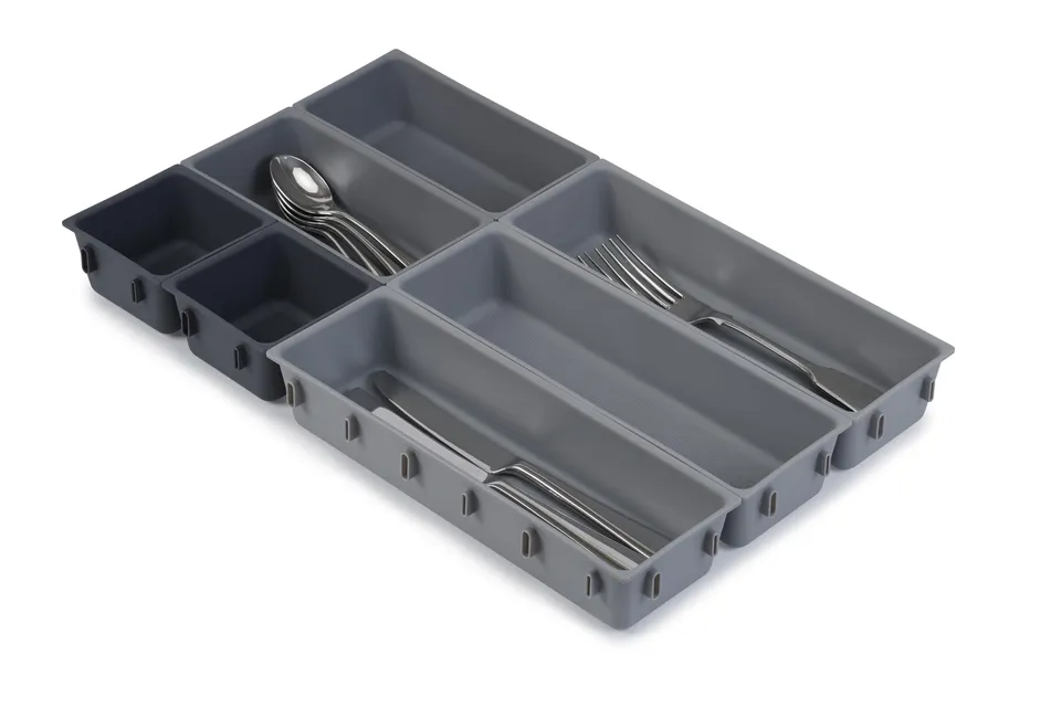 joseph-joseph-blox-ensemble-de-7-compartiments-de-rangement-modulaires-pour-tiro image 1