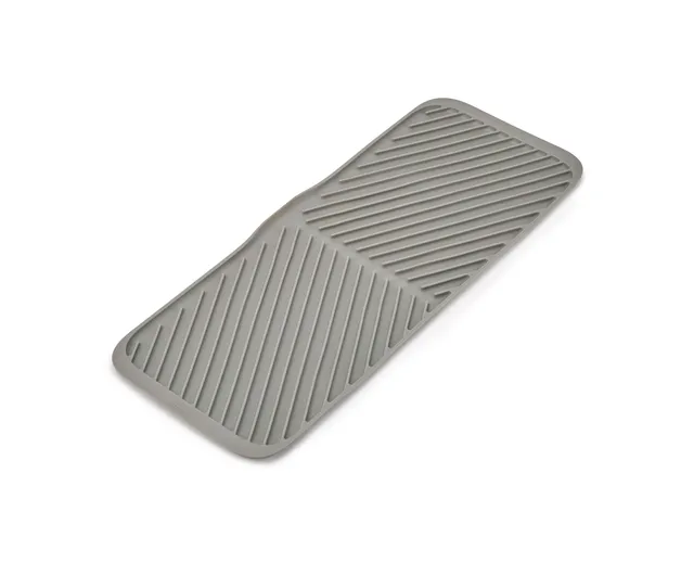 joseph-joseph-duo-tapis-d-gouttage-pliable-antid-rapant-pour-vier-gris image 1