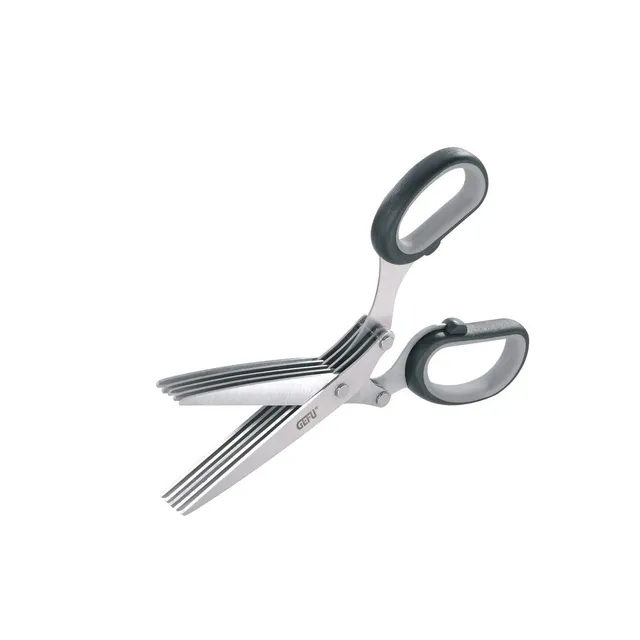 gefu-cutare-ge12660-ciseaux-herbes-5-lames-en-acier-inoxydable-avec-peigne-de-ne image 1