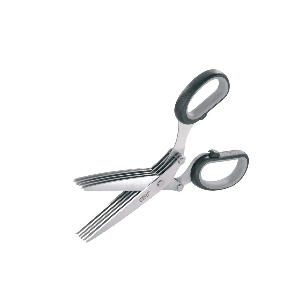 gefu-cutare-ge12660-ciseaux-herbes-5-lames-en-acier-inoxydable-avec-peigne-de-ne image 1