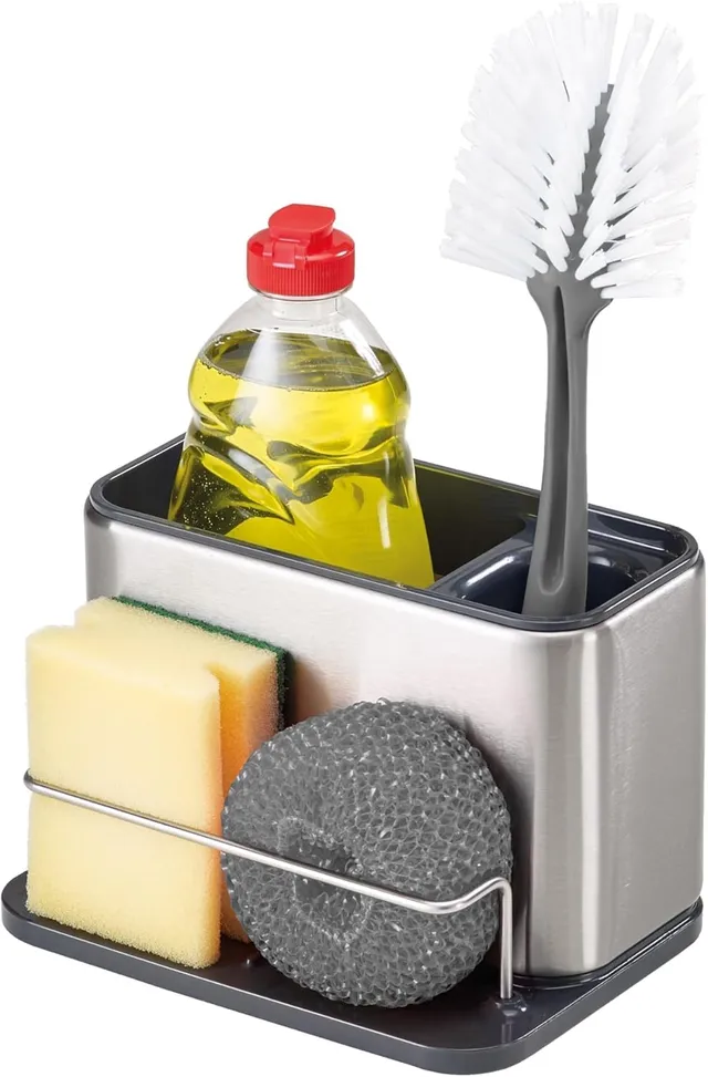 joseph-joseph-surface-organiseur-d-vier-en-acier-inoxydable-anti-traces-porte-po image 1