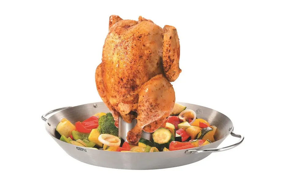 gefu-ge89156-r-tissoire-poulet-et-wok-l-gumes-barbecue-acier-inoxydable-36-x-36- image 1