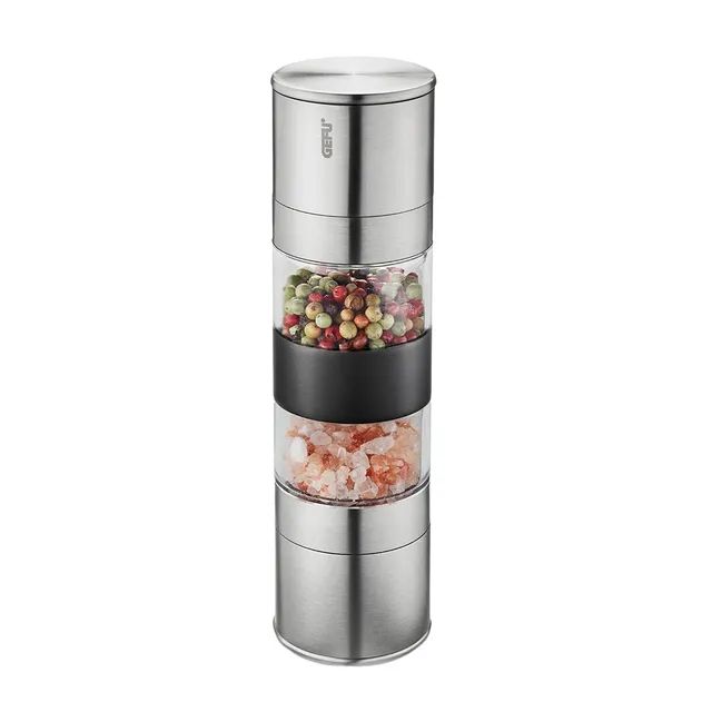 gefu-34638-lamola-moulin-double-pices-et-sel-2-compartiments image 1