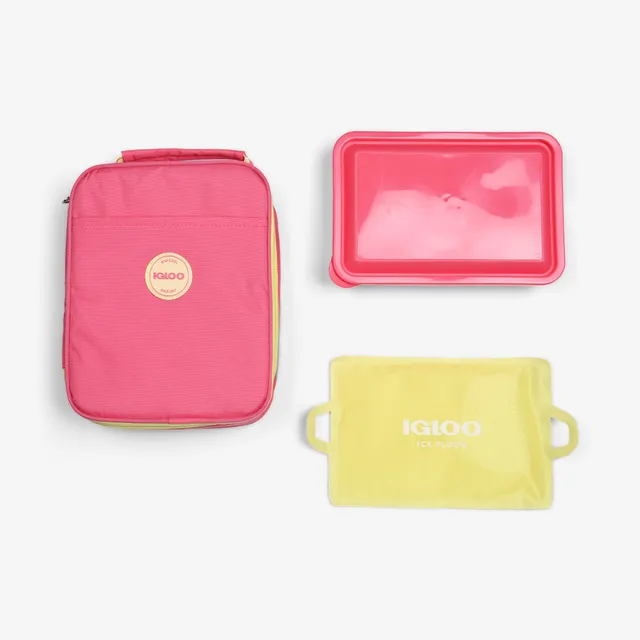 igloo-kids-lunch-slim-sac-isotherme-repas-enfant-avec-bento-box-3-compartiments- image 1