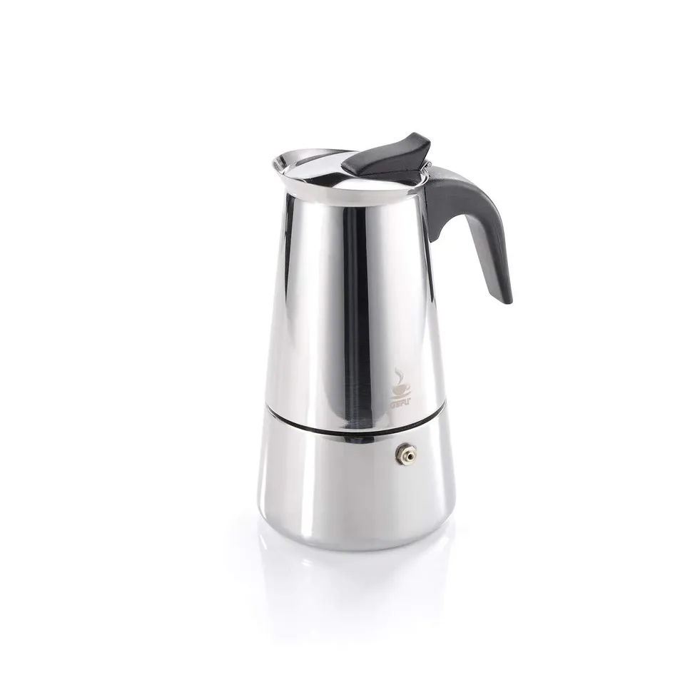gefu-emilio-ge16160-cafeti-re-italienne-6-tasses-en-acier-inoxydable-poign-e-iso image 1