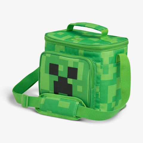 igloo-minecraft-creeper-sac-repas-isotherme-carr-dition-sp-ciale-creeper-vert image 3