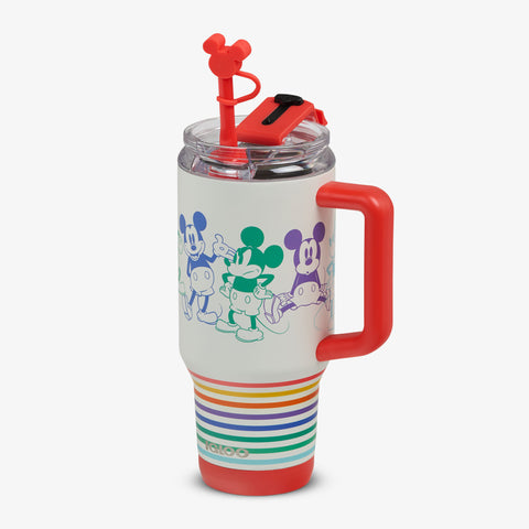 igloo-disney-mickey-mouse-stripe-mug-isotherme-de-voyage-en-inox-32-oz-avec-couv image 3