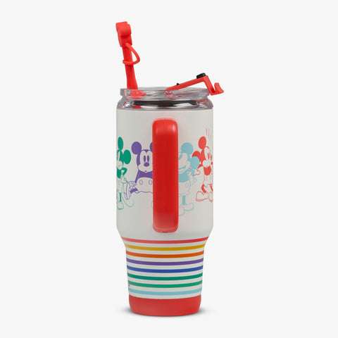 igloo-disney-mickey-mouse-stripe-mug-isotherme-de-voyage-en-inox-32-oz-avec-couv image 7
