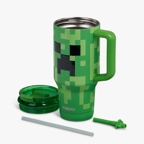 igloo-minecraft-creeper-32-oz-mug-isotherme-de-voyage-en-acier-inoxydable-dition image 4