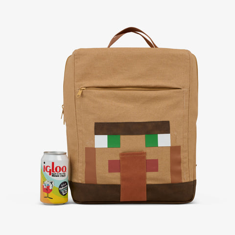igloo-minecraft-villager-sac-dos-isotherme-20-canettes-dition-sp-ciale-villager image 6