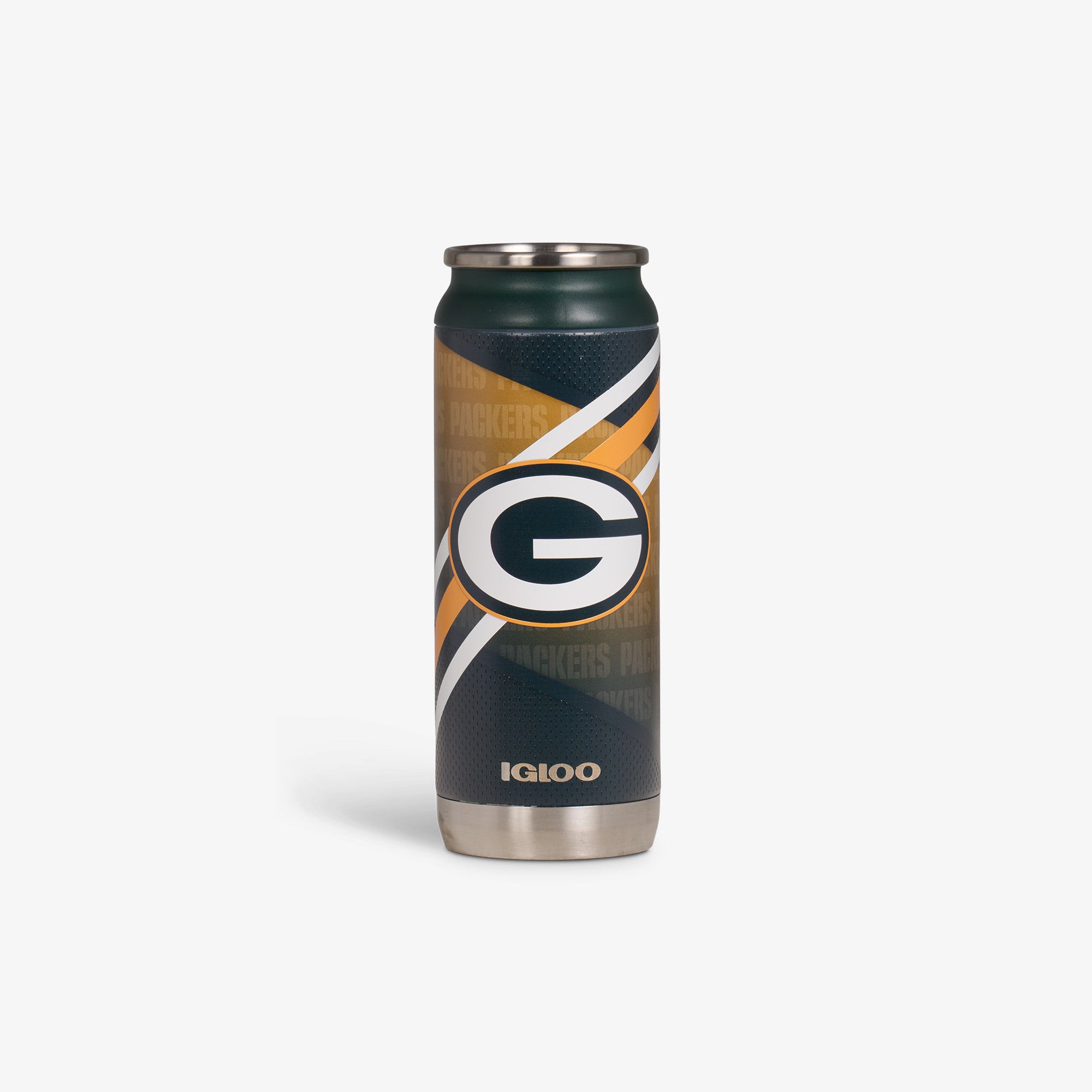 igloo-green-bay-packers-canette-isotherme-en-acier-inoxydable-16-oz-473-ml-licen image 1